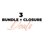 3 Bundle + 5x5 HD Lace Closure Deals