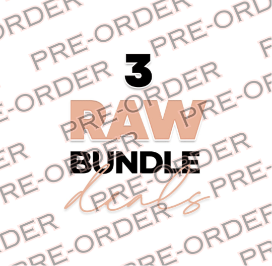 **PRE-ORDER** RAW 3 Bundle Deals