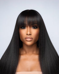 HD RAW Vietnamese Straight Frontal  Wig