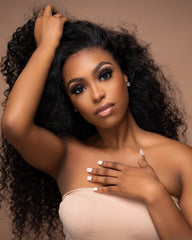 HD RAW Burmese Curly Frontal Wig