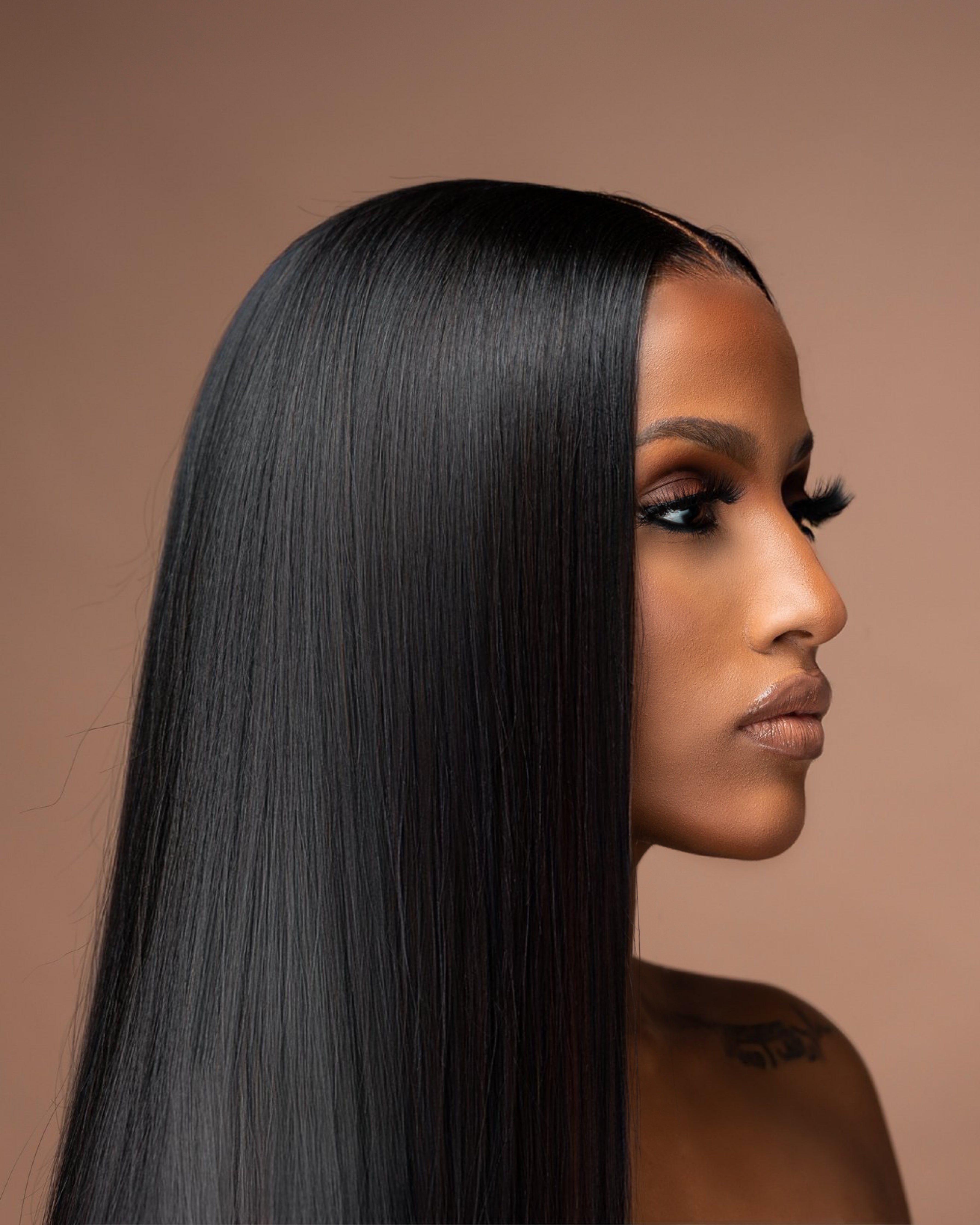 HD RAW Vietnamese Straight Frontal  Wig
